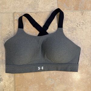 Women’s Under Armour Gray Sports Bra